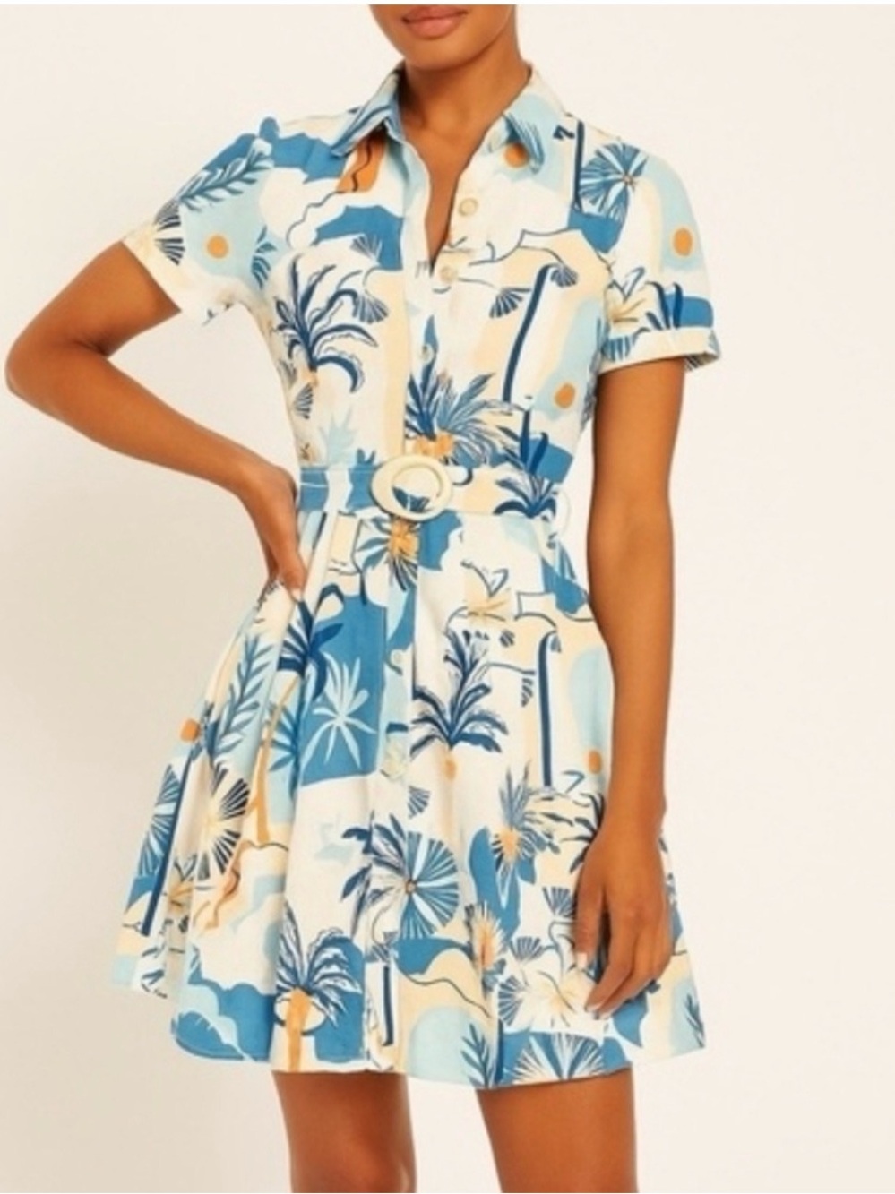 Nicole miller linen dress